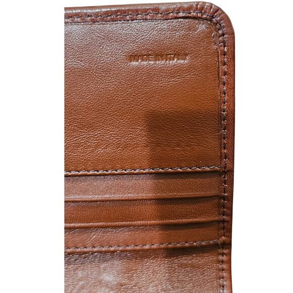 Burberry Brown/Beige House Check Fabric and Leather Leighton Continental Wallet - Picture 8 of 14